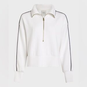Varley Davenport Half-Zip Cropped Sweatshirt